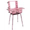 Statie profesionala de make-up cu picioare HL0006P, roz