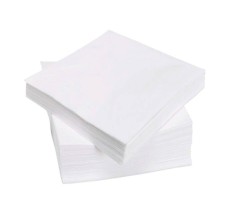 Servetele, 33x33 cm, 1 strat, 100 buc/pachet, albe