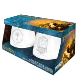 Set 2 Pahare Lord of the Rings - Prancing Pony &amp; Gondor, Abystyle