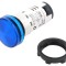 Lumină de control LED 120V, albastră