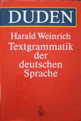 TEXTGRAMMATIK DER DEUTSCHEN SPRACHE-HARALD WEINRICH-247340 foto