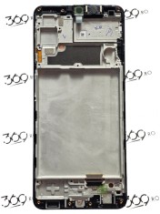 Display Samsung SM-A225 A22 (4G) BLACK ( Service Pack )