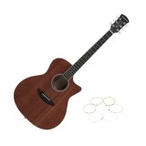 Cumpara ieftin Chitara clasica din lemn 4/4, set de corzi aurii inclus, 95 cm