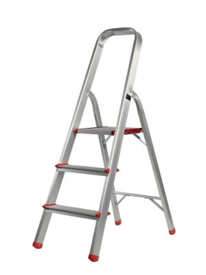 Scara pliabila cu 3 trepte din aluminiu ROTOR KMH0103 Innovative ReliableTools foto