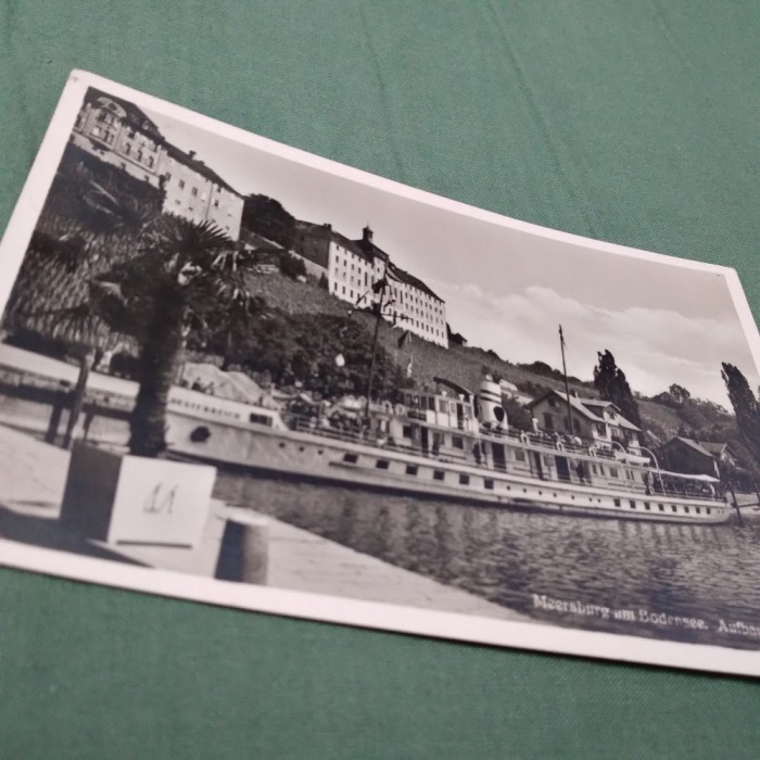 CARTE POSTAL INTERBELICA 1937 CIRCULATA