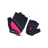Manusi B-Race cu Gel Negru/fuxia, S, Pegas