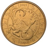 San Marino 5 Euro 2021 (Zodia Capricorn) KM-604 UNC !!!