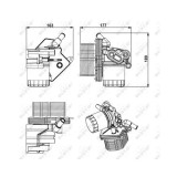 Radiator ulei motor, Termoflot Nrf 31238