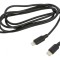 Cablu USB-C la Lightning 1m Negru 36W