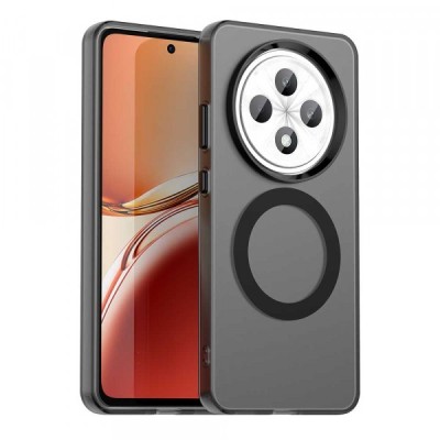 Husa MagSafe pentru Oppo Reno12 FS 5G / Reno12 FS 4G / Reno12 F 4G, Techsuit, CandyCase, Neagra foto