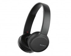 Casti Sony WHCH510B Bluetooth Negru foto