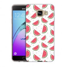 Husa Samsung Galaxy C7 C7000 Silicon Gel Tpu Model Watermelons Pattern foto
