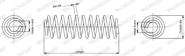 MONROE SE3290 MONROE SPRINGS Arc spiral
