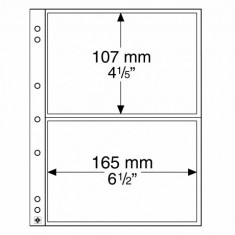 NUMIS 2C PVC file de rezerva pentru banknote - 10 buc. packet