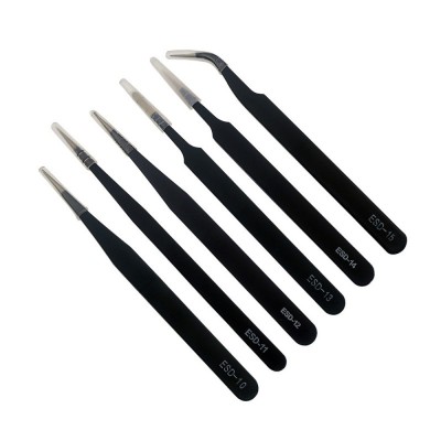 Set Pensete Fine Antistatic ESD 6Buc foto