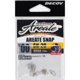Agrafa DECOY Areate Snap SN20, Nr. 00, 18lbs, 10buc/pac