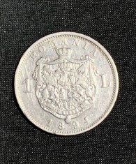 Moneda 1 leu 1894