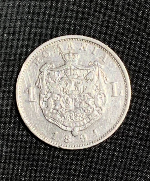Moneda 1 leu 1894