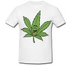 Tricou &quot; Marijuana happy &quot;
