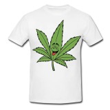 Tricou &quot; Marijuana happy &quot;