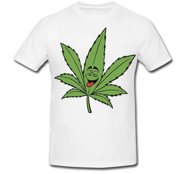 Tricou &quot; Marijuana happy &quot;