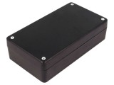 Carcasă universală ABS neagră 84mm x 154mm x 42mm