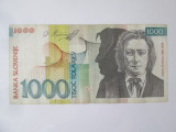 Slovenia 1000 Tolarjev 1993
