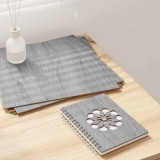 vidaXL Panouri decorative 50 pcs sonoma gri 30 x 30 x 0.3 cm