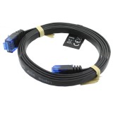 Cablu patch cord, Cat 5e, lungime 1m, U/UTP, LOGILINK, CP0134B, T125002