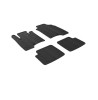 Set covorase auto din cauciuc Fiat Panda Facelift 2014-, Negru, Gledring, 4 buc. AutoDrive ProParts