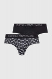 Emporio Armani Underwear slip 2-pack barbati, culoarea negru, 111733 4R504