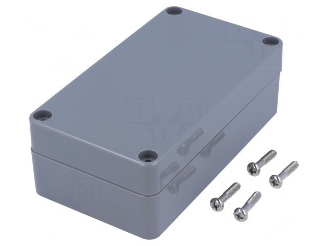 Carcasă Universală ABS Gri &Icirc;nchis IP65 65x115x40mm