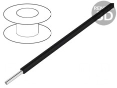 &amp;#039;Cablu sarma Cu 20AWG PVC negru 305m&amp;#039; foto