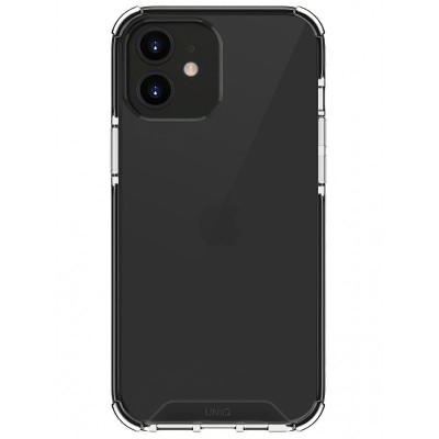 Husa Plastic - TPU UNIQ Combat Antisoc pentru Apple iPhone 12 mini, Neagra foto
