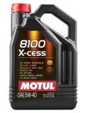 Ulei motor Motul 8100 X-cess 5W40, 4L, 100% sintetic, BMW LL-01, VW 502 00/505 00, Porsche A40, Renault RN0710/RN0700