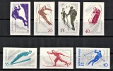 Timbre Romania 1961, Sporturi de Munte, Serie Completa, MNH, Colectie, Nestampilat