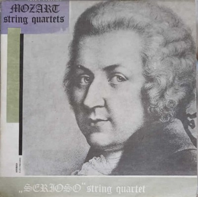 Disc vinil, LP. String Quartets. Cvartete De Coarde-Mozart, Serioso string quartet-245530 foto
