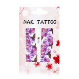 Abțibilduri pe bază de apă &ndash; Flowers &ndash; A088, INGINAILS