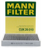Filtru Polen Carbon Activ Mann Filter Seat Toledo 4 2012-2019 CUK26010, Mann-Filter