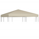 Acoperiș de pavilion, bej, 3 x 3 m, 310 g/m&sup2;, vidaXL