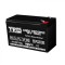 Acumulator AGM VRLA 12V 10A 151x65x95mm F2 TED Battery Expert Holland