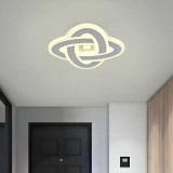 Lustra LED Crinella, lumina Rece/Calda/Neutra, 19W, Alb, Alessandro DESIGN