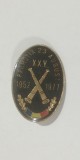 M3 N2 40 - insigna - militar - artilerie - promotia 1952 - 1977, Romania de la 1950