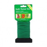 Sarma de legat pentru gradina, Strend Pro SoftTwist, diametru 5mm, lungime 5 m, verde