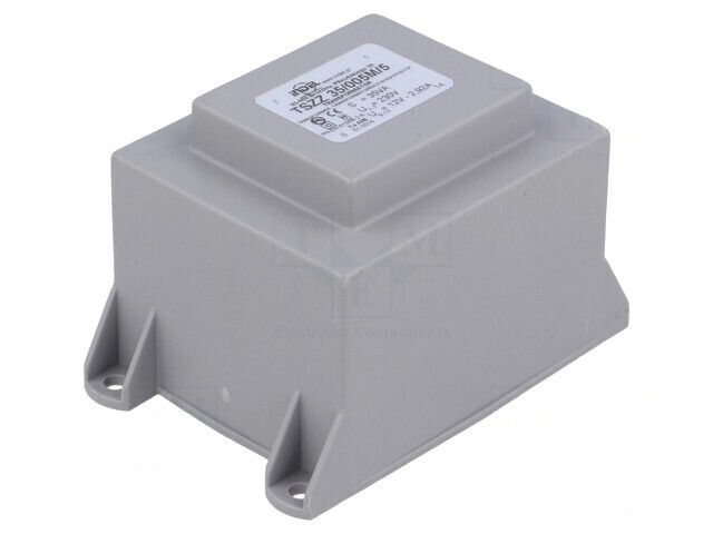 Transformator &icirc;ncapsulat 35VA 230VAC 12V 2,91A PCB IP00