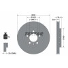 Set disc frana Audi A3 (8l1) 09.96-09.06, Tt (8n3) 10.98-12.06 ; Seat Leon (1m1) 11.99-06.06, Toledo 2 (1m2) 10.98-05.06; Skoda Octavia I (1u2) 09.96, Textar