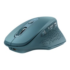 Mouse Ozaa Trust, 1200-2400 dpi, 6 butoane, Wireless, Albastru foto