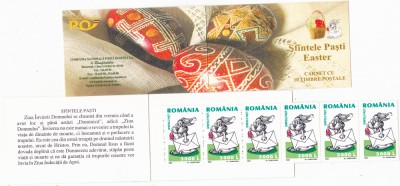 Rom&amp;acirc;nia, LP 1606a/2003, Sfintele Paști, carnet foto