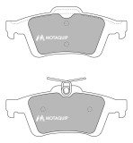 MOTAQUIP LVXL1720 set placute frana,frana disc