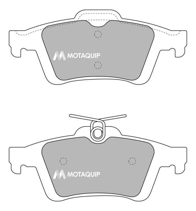 MOTAQUIP LVXL1720 set placute frana,frana disc